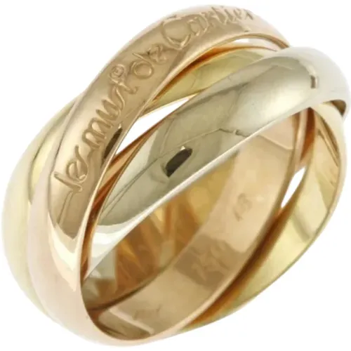 Pre-owned Yellow Gold ringe - Cartier Vintage - Modalova