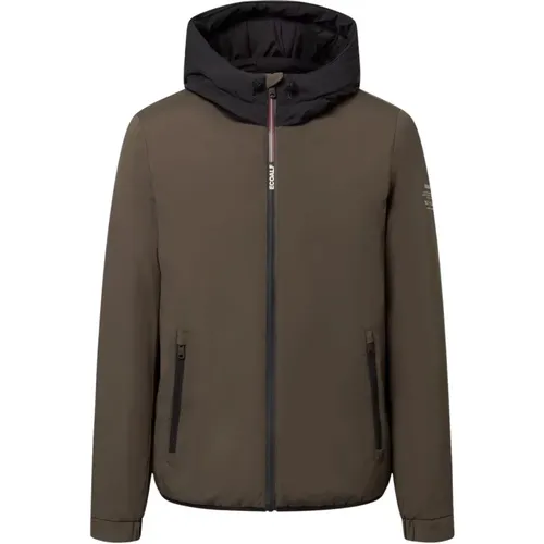 Dunkeloliv Jacke , Herren, Größe: XL - ECOALF - Modalova