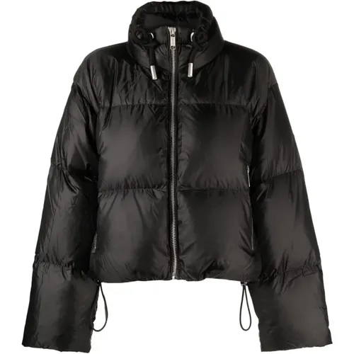 Schwarze Eco Puffer Jacke für Frauen - Michael Kors - Modalova