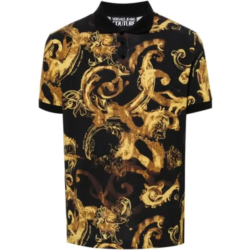 Polo Shirts , Herren, Größe: M - Versace Jeans Couture - Modalova