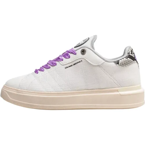 Sneakers with Python Print Detail , female, Sizes: 6 UK, 4 UK - Colmar - Modalova