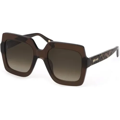 Transparent Sunglasses with Gradient Lenses , female, Sizes: 53 MM - Just Cavalli - Modalova