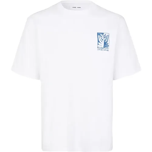 T-Shirts , male, Sizes: S, L, M - Samsøe Samsøe - Modalova