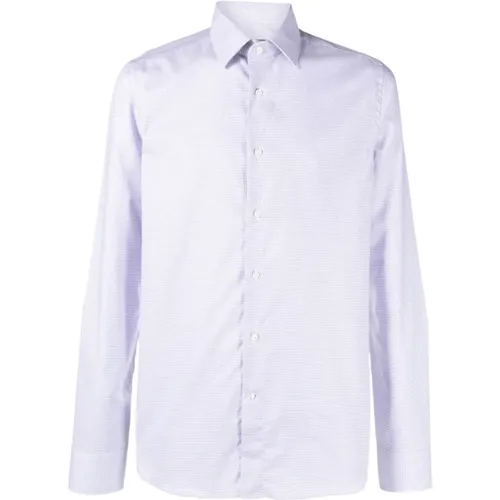 Printed Shirt , male, Sizes: 5XL, 4XL, 2XL, 3XL - Canali - Modalova