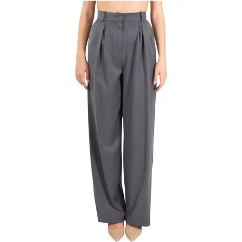 Wide Leg High Waist Pants , female, Sizes: M, L, S, XS - Actualee - Modalova