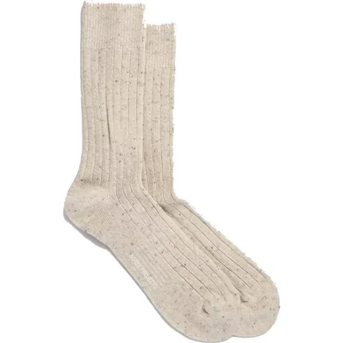 Ribbed Wool Socks - TU , male, Sizes: ONE SIZE - Norse Projects - Modalova