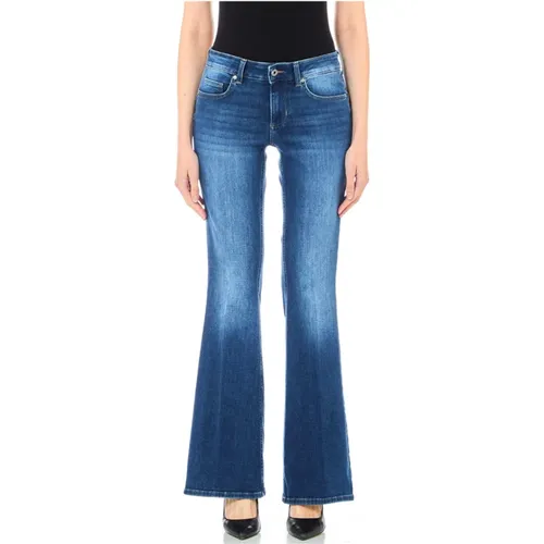 Flared Beat Jeans für Frauen , Damen, Größe: W28 - Liu Jo - Modalova