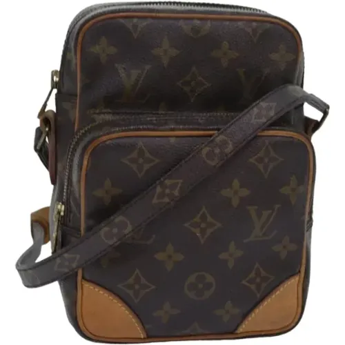 Pre-owned Canvas schultertasche , Damen, Größe: ONE Size - Louis Vuitton Vintage - Modalova