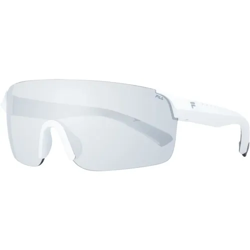 Weiße Herren-Sonnenbrille Mono Linse - Fila - Modalova