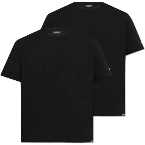 T-shirt two-pack , male, Sizes: M, L, XL, 2XL, S - Dsquared2 - Modalova