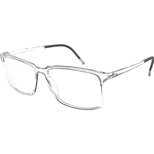 Crystal Glacier Eyewear Frames EOS View , unisex, Sizes: 56 MM, 54 MM - Silhouette - Modalova