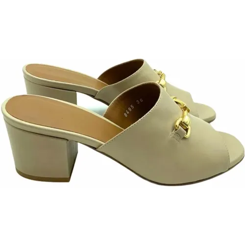 Elegant Summer Sandals , female, Sizes: 3 UK - Doucal's - Modalova