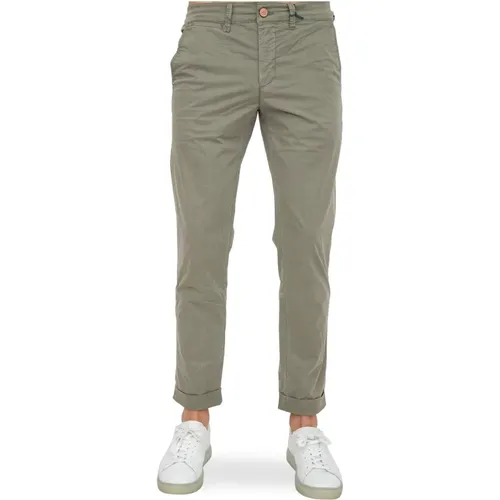 Cropped Trousers , male, Sizes: W40 - Jeckerson - Modalova