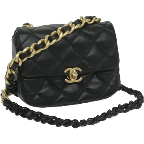 Pre-owned Leather chanel-bags , female, Sizes: ONE SIZE - Chanel Vintage - Modalova