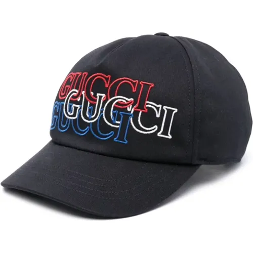 Embroidered Logo Baseball Cap , male, Sizes: L, M - Gucci - Modalova