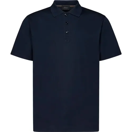 Mens Clothing T-Shirts Polos Ss24 , male, Sizes: S - Brioni - Modalova