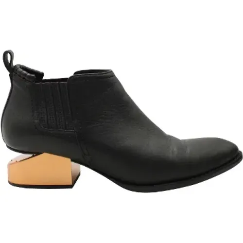 Leather Kori Ankle Boots , female, Sizes: 4 1/2 UK - Alexander Wang Pre-owned - Modalova