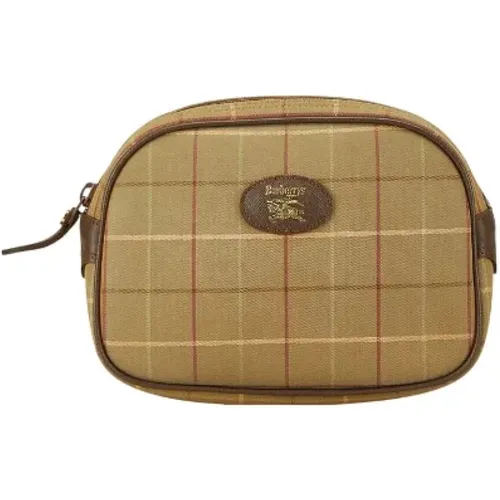 Pre-owned Canvas pouches , Damen, Größe: ONE Size - Burberry Vintage - Modalova