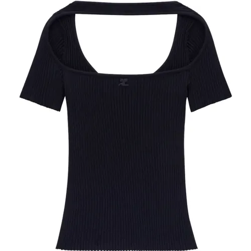 Sweaters , female, Sizes: M - Courrèges - Modalova