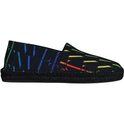 Multicolor Vlnt Slip-On Espadrillas , Damen, Größe: 39 1/2 EU - Valentino Garavani - Modalova