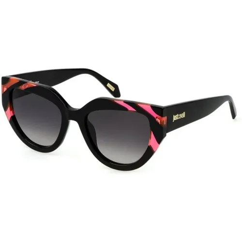 Schwarz Top Orange Rauch Gradient Sonnenbrille - Just Cavalli - Modalova