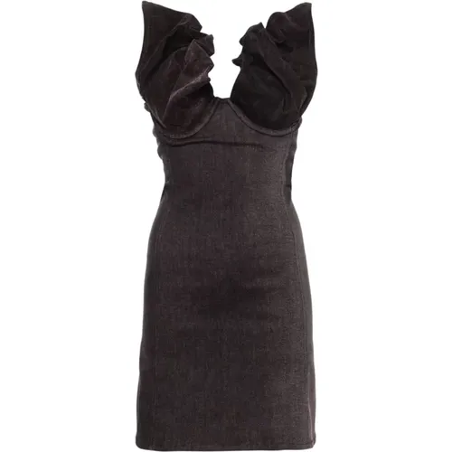Denim Sweetheart Dress , female, Sizes: M - Y/Project - Modalova
