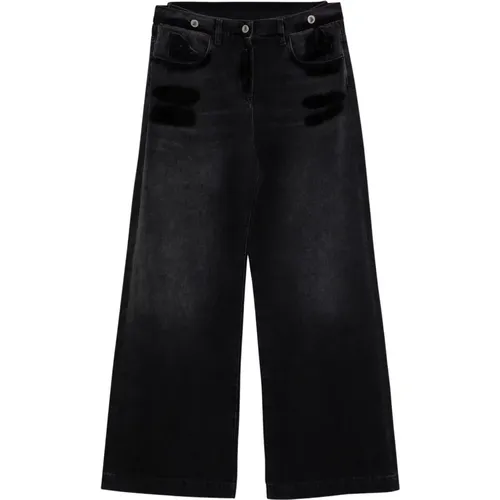 Palazzo Stil Denim Jeans,Palazzo Jeans - The Attico - Modalova