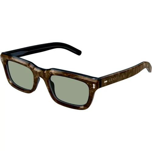 Sunglasses with Original Case , male, Sizes: 51 MM - Gucci - Modalova