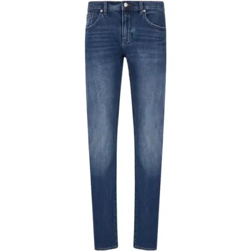 Basic Denim Jeans , Herren, Größe: W38 - Armani Exchange - Modalova