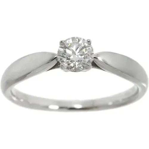 Pre-owned Platinum rings , female, Sizes: ONE SIZE - Tiffany & Co. Pre-owned - Modalova