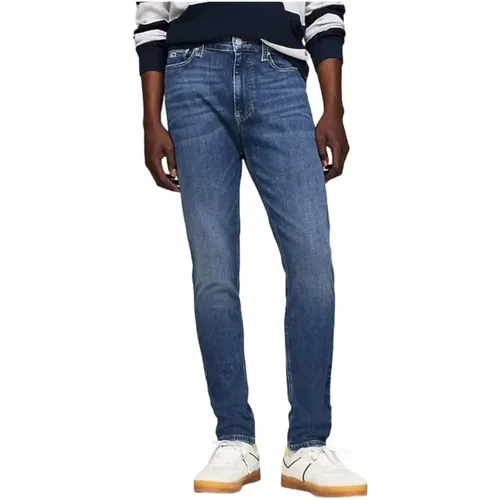 Moderne Skinny Jeans mit Retro-Touch , Herren, Größe: W32 L32 - Tommy Hilfiger - Modalova