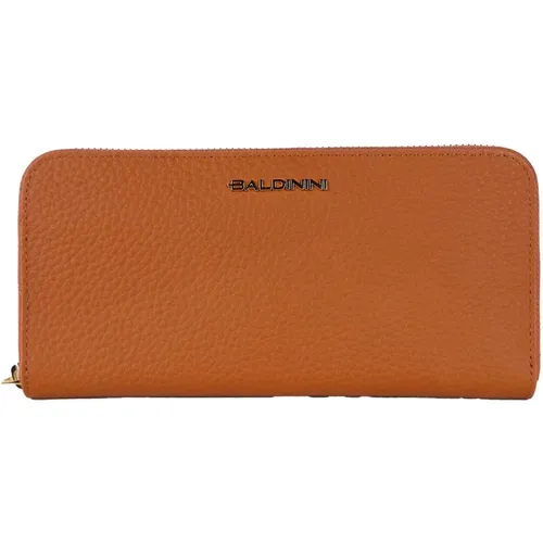 Elegant Leather Wallet in , female, Sizes: ONE SIZE - Baldinini - Modalova