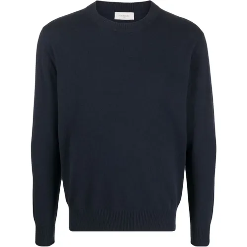 Blauer Cashmere Rundhalspullover , Herren, Größe: 2XL - PIACENZA 1733 - Modalova