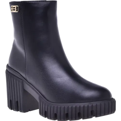 Ankle boots in leather , Damen, Größe: 40 EU - Baldinini - Modalova