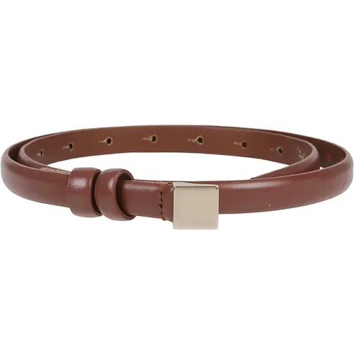 Leather Belts Made in Italy , female, Sizes: 85 CM - Crida Milano - Modalova