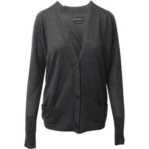 Dark Grey Cashmere Knitwear Sweatshirt , female, Sizes: M - Isabel Marant Pre-owned - Modalova