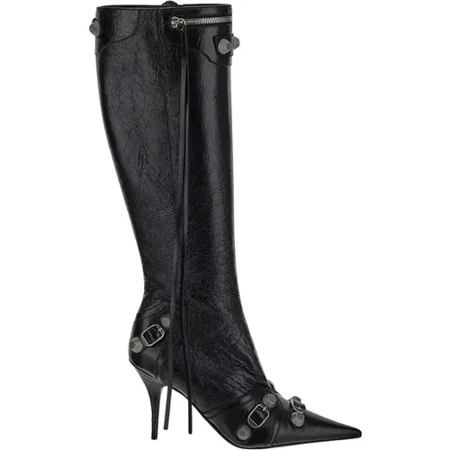 Stylish High Boot , female, Sizes: 5 UK, 6 UK, 4 1/2 UK, 4 UK - Balenciaga - Modalova