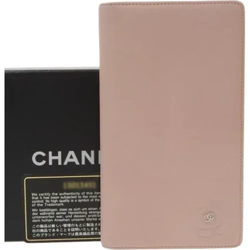 Pre-owned Leather Wallet , female, Sizes: ONE SIZE - Chanel Vintage - Modalova