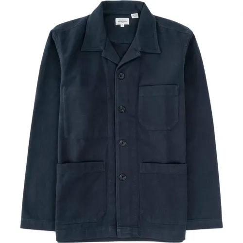 Gebürstete Baumwoll-Overshirt,Gebürstetes Baumwoll-Overshirt - Hartford - Modalova