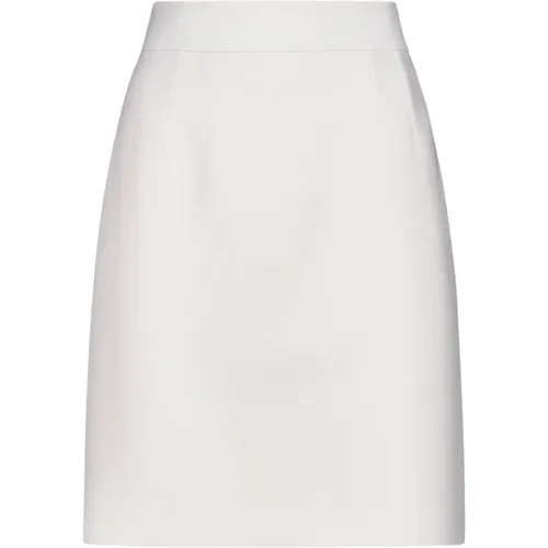 Wool Blend Skirt , female, Sizes: XS - Dolce & Gabbana - Modalova
