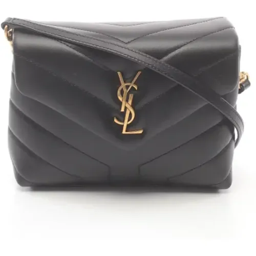 Pre-owned Leder schultertasche - Yves Saint Laurent Vintage - Modalova