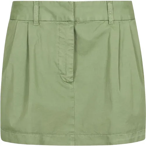 Mini Fit Cotton Skirt , female, Sizes: XS, S - Stella Mccartney - Modalova