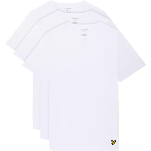 Basic 3 Pack T-shirt , Herren, Größe: L - Lyle & Scott - Modalova