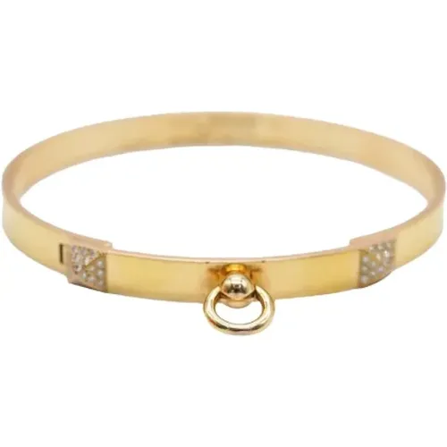 Pre-owned Rose Gold bracelets , female, Sizes: ONE SIZE - Hermès Vintage - Modalova