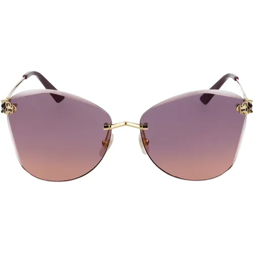 Sunglasses , female, Sizes: 62 MM - Cartier - Modalova