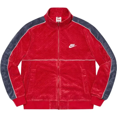 Velour Track Jacket Limited Edition , male, Sizes: M, L, S - Nike - Modalova