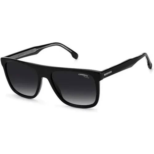 Stilvolle Sonnenbrille schwarzer Rahmen , Herren, Größe: 56 MM - Carrera - Modalova