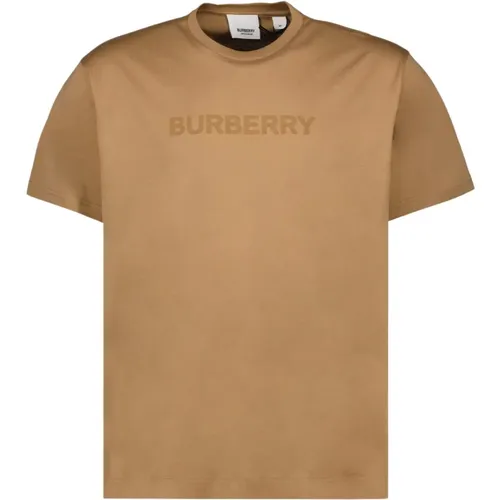 Logo Tee für lässigen Look , Herren, Größe: 2XL - Burberry - Modalova