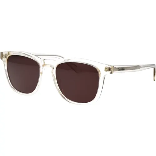 Stylische Sonnenbrille für Eleganten Look , unisex, Größe: 52 MM - Calvin Klein - Modalova