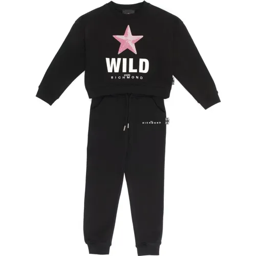 Wild Sportlicher Jumpsuit mit Logo-Druck - Richmond - Modalova